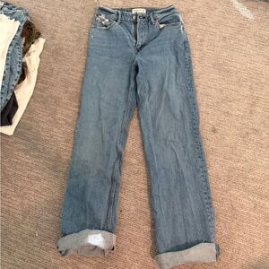Abercrombie & Fitch Blue Boyfriend Jeans